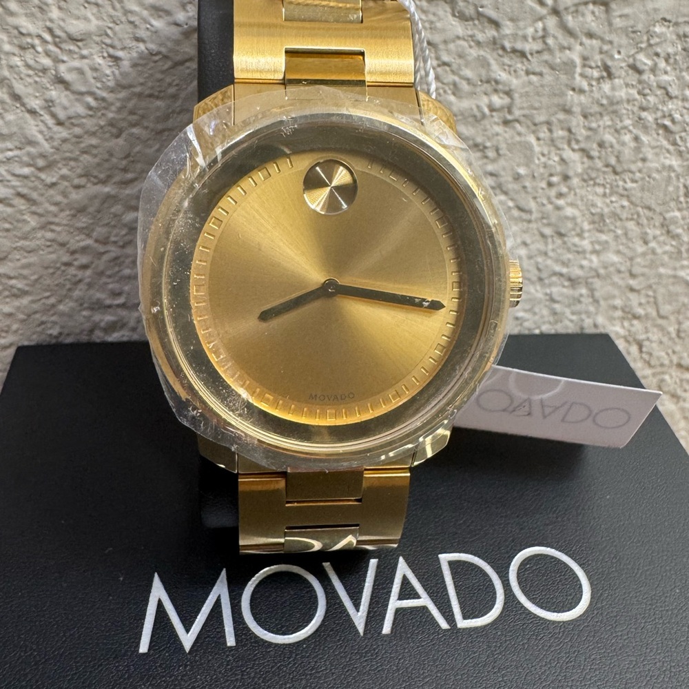 Movado Gold Watch
